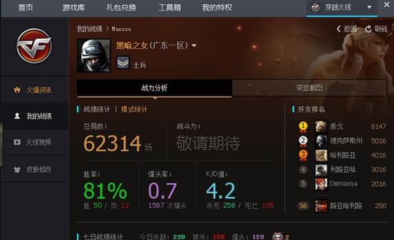 穿越火线装备助手：提升游戏实力的必备神器